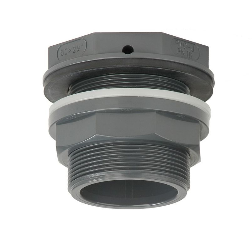 pvc tankdoorvoer bu 16x¾"