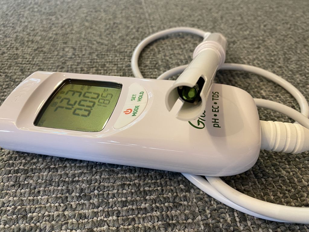 pH/EC-meter met combi-elektrode