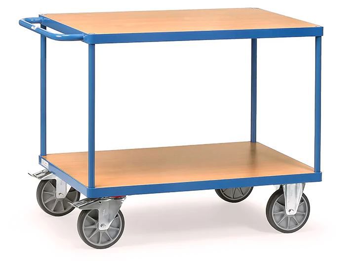 tafelwagen 850x500mm blauw