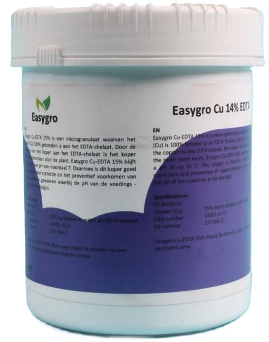 Easygro koperchelaat Cu-EDTA 15% 1kg