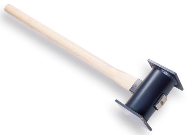 landbouwhamer met steel