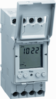 schakelklok 1m/24u digitaal paneelbouw
