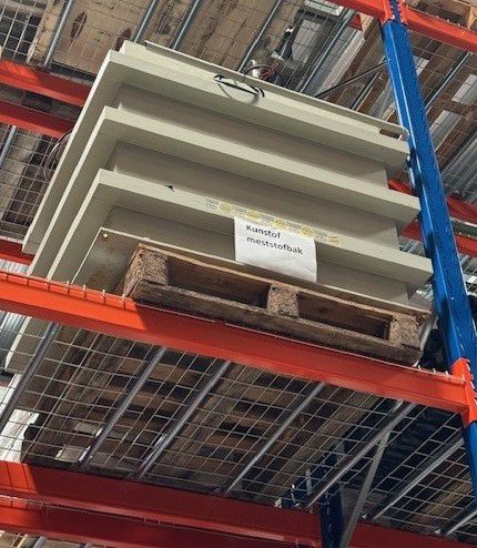 bak 2 compartimenten 500L per stuk