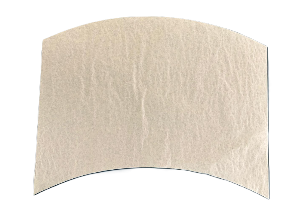 pioenpapier witkraft 50x75cm gebogen plt