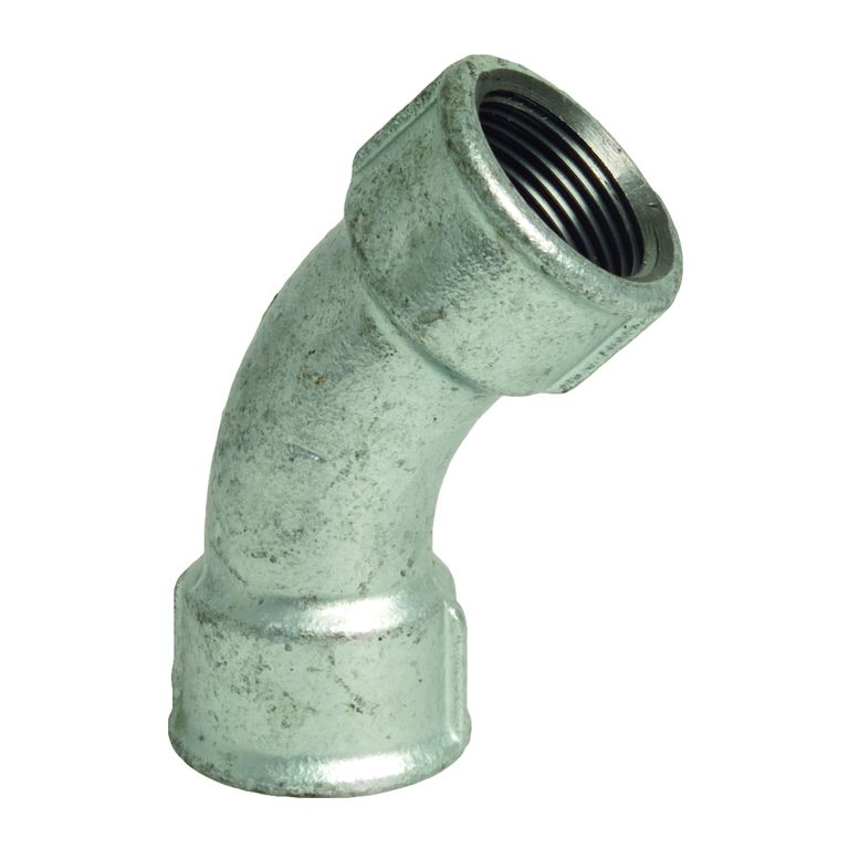 galv bocht 45° ½" bixbi