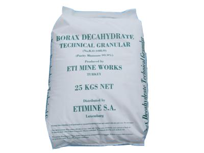 Borax 11,3% B Borium 25kg/zak