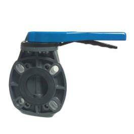 pvc vlinderkraan 160mm ex. flens 6bar