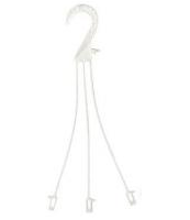 Teku hanger MHB45 wit 12x46 552/doos