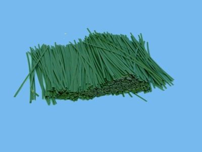 twiststrips 20cm groen 1000 stuks