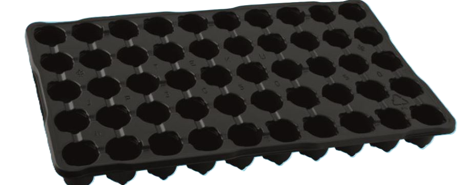 Teku tray JP 30x50cm 50v 180/doos zwart