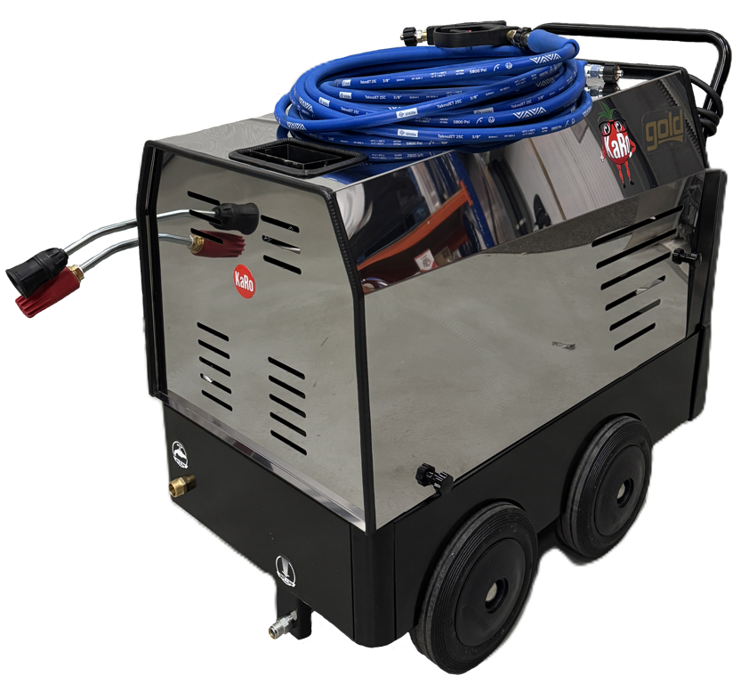 hogedrukreiniger heet 15L/min 200bar