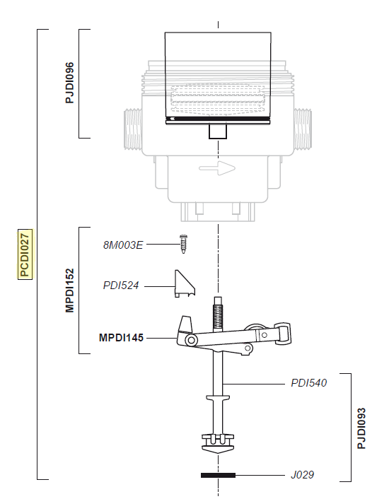 Dosatron motor D07 5½%