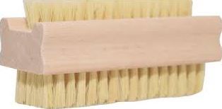 nagelborstel hout fiber ongel.