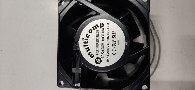 ventilator 230VAC 80x80x35mm tbv B'misty