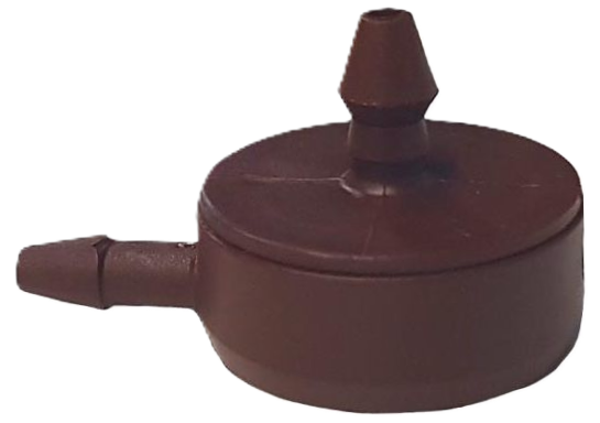 saturnusdrupp. met zijuitlaat 2L bruin