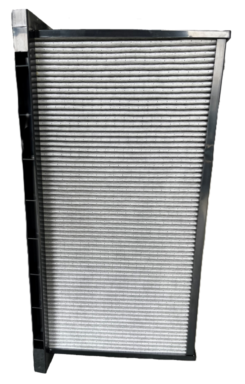 indamper met koolstoffilter 40.000m³