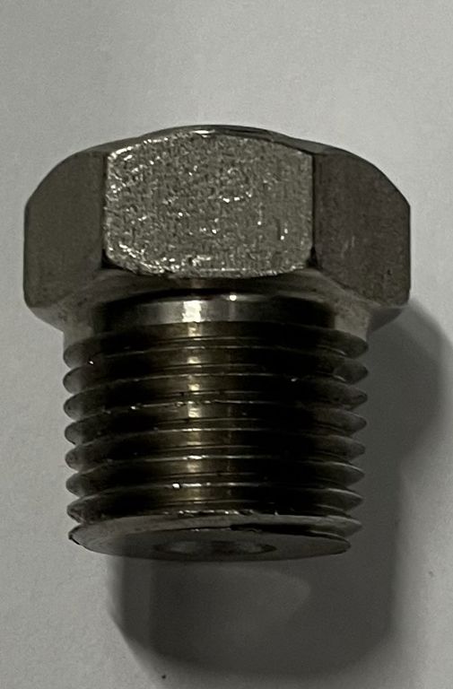 rvs 303 fitting 3/8" x½"bu