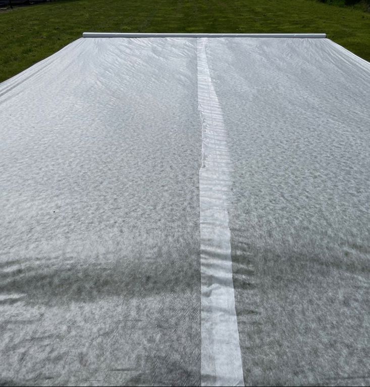 vliesdoek p17 610cm 250m/rol plano