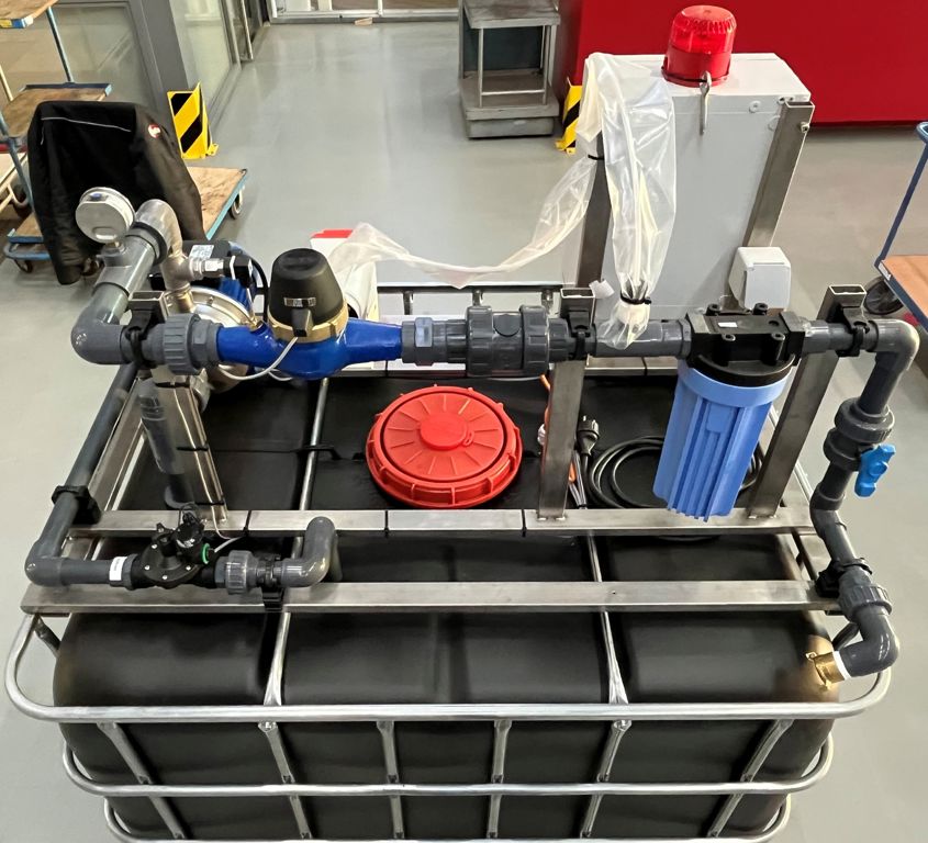 IBC pomp-set tbv natriumhypochloriet
