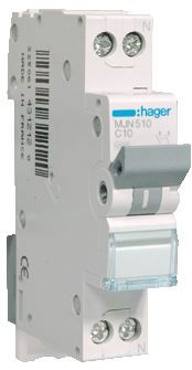 installatieautomaat 10A 230V 1p+n MJN