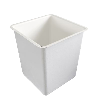 poly bak 400 liter 119x80x58cm kaal