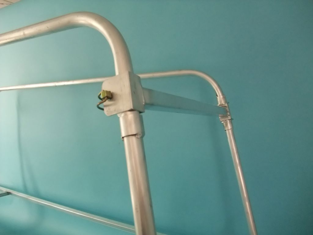 gootrollator alu 2 wiel  270x85x90cm