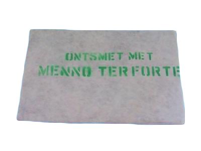 Mennomat 56x36cm voor ontsmettingsbak