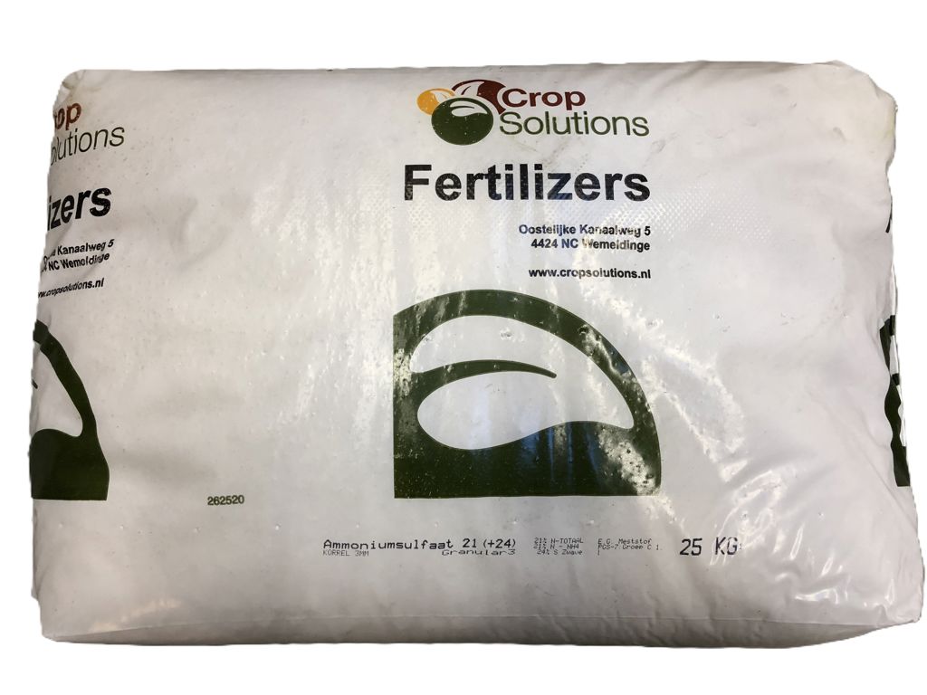 ammoniumsulfaat korrel/strooi 25kg