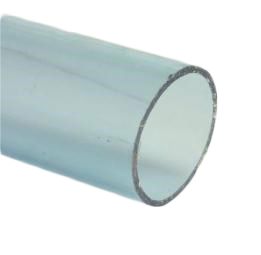 pvc buis 50mm x2,4 transparant 10b