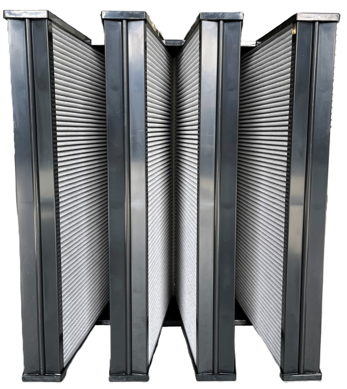 indamper met koolstoffilter 40.000m³
