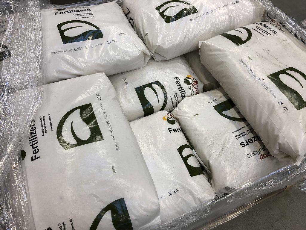 ammoniumsulfaat korrel/strooi 25kg