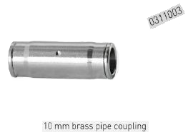 messing fitting univ. 10mm