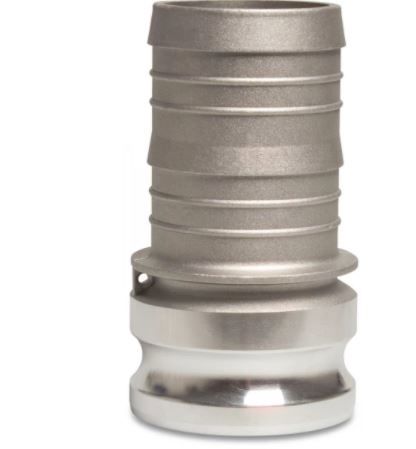 alu koppeling kamlock V-deel 2½'' tule