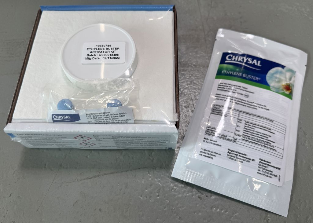 Chrysal ethyleen Buster +10 tablet+kit