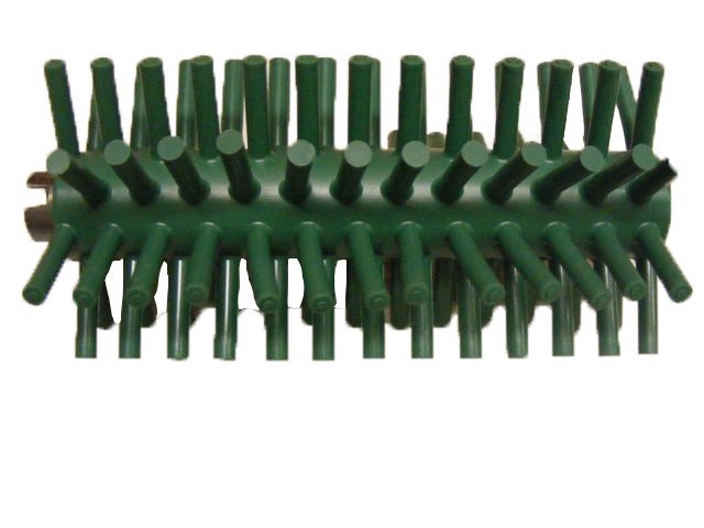 ontbladerborstel groen zacht lang