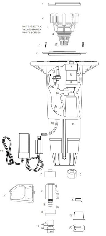 Hunter golfsproeier g995e53p8s