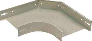 hoekstuk kabelgoot gelakt 120mm