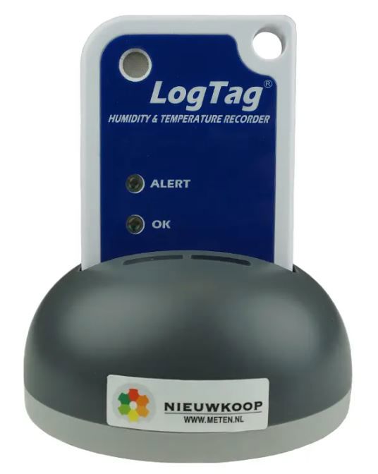 datalogger temp+rv excl. uitleesstation