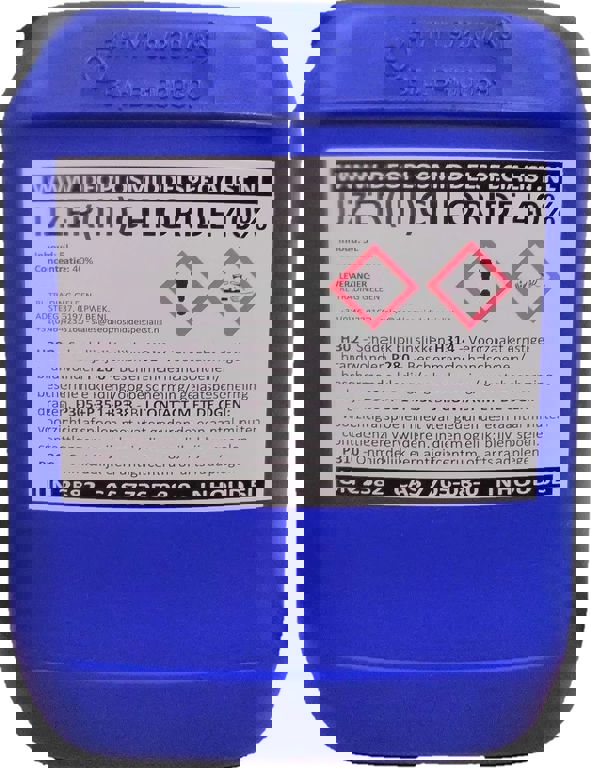 Ijzerchloride 40% 20ltr/25kg coagulant