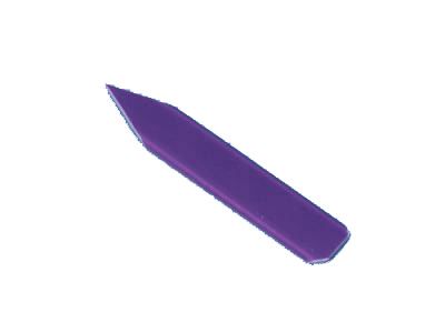 steeketiket 6x1cm lila 1000/doos