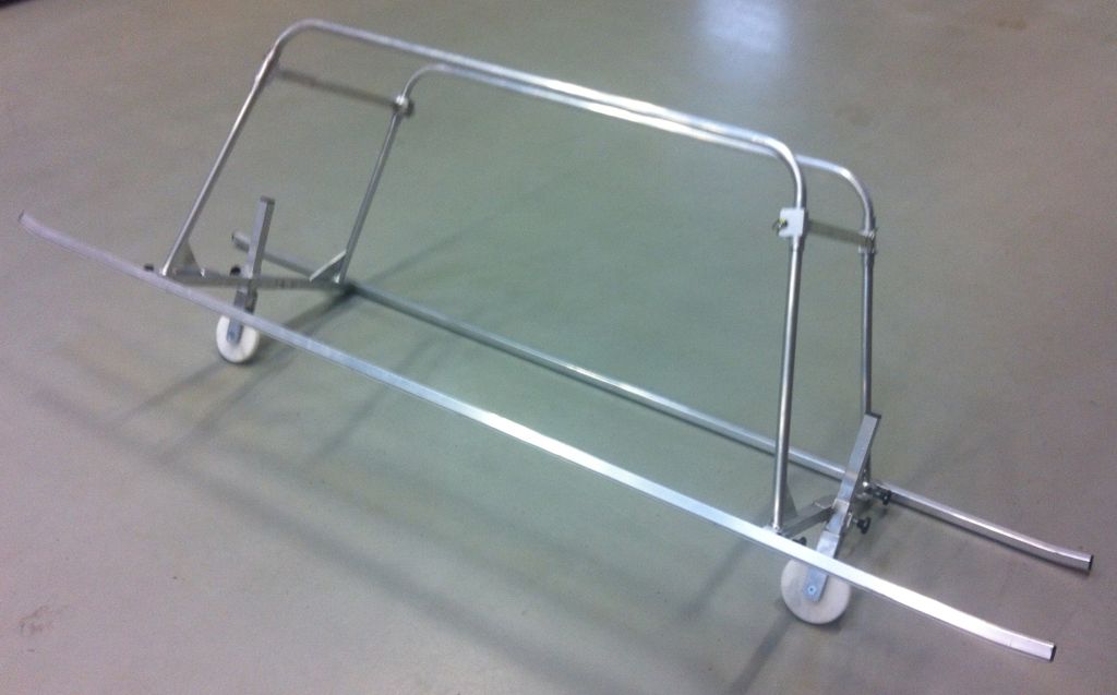 gootrollator alu 2 wiel  270x85x90cm