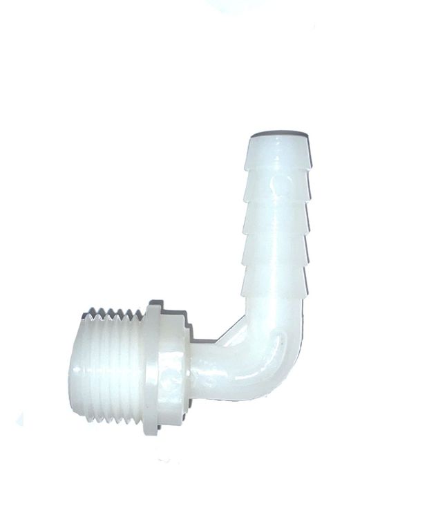 Tefen pvdf knie 6mm x ¼''bu