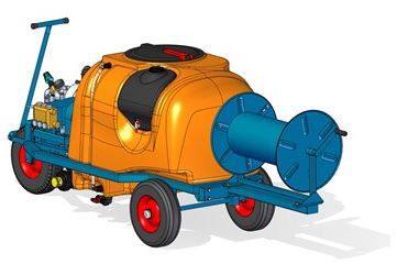 Haspel 600 ½" dwars op Atlanta