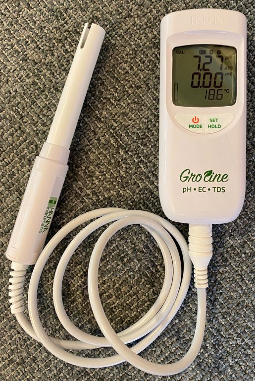 pH/EC-meter met combi-elektrode