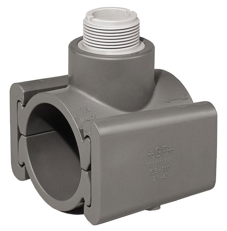 pvc T-stuk 75mm SIGNET paddlewheel