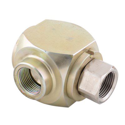 swivelkoppeling 1" draaibaar haaks