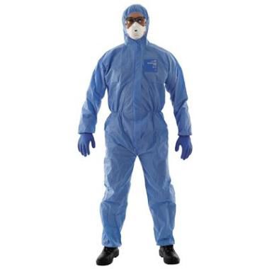 overall  polypr blauw 30st XXL