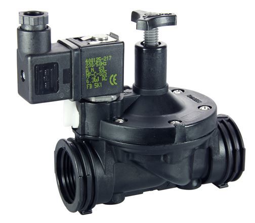 afsluiter 1" 2W 230V ind. sol.