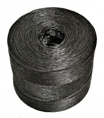 touw balenpers zwart 5kg/rol