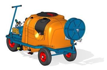 verenhaspel 50m gemonteerd op Atlanta